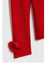 Moodo Crvena bluza s ukrašenim rukavima Moodo