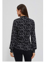 Moodo Crna bluza s dugim rukavima Moodo