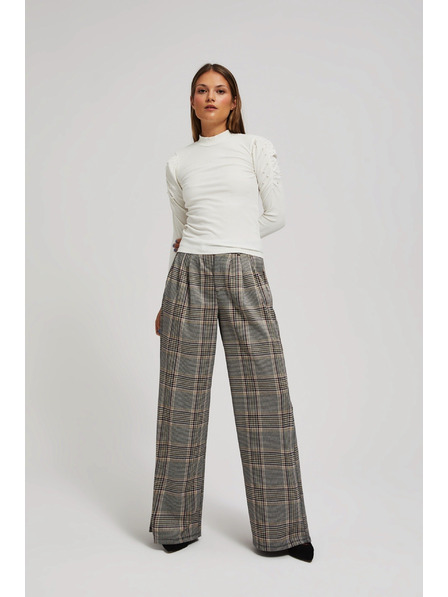 Moodo Bluza s napuhanim rukavima biserasta Moodo