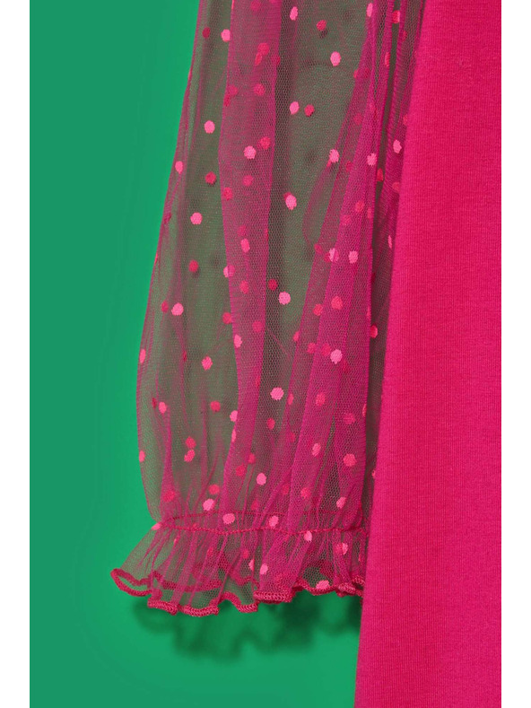 Moodo Bluza s dekorativnim rukavima Moodo