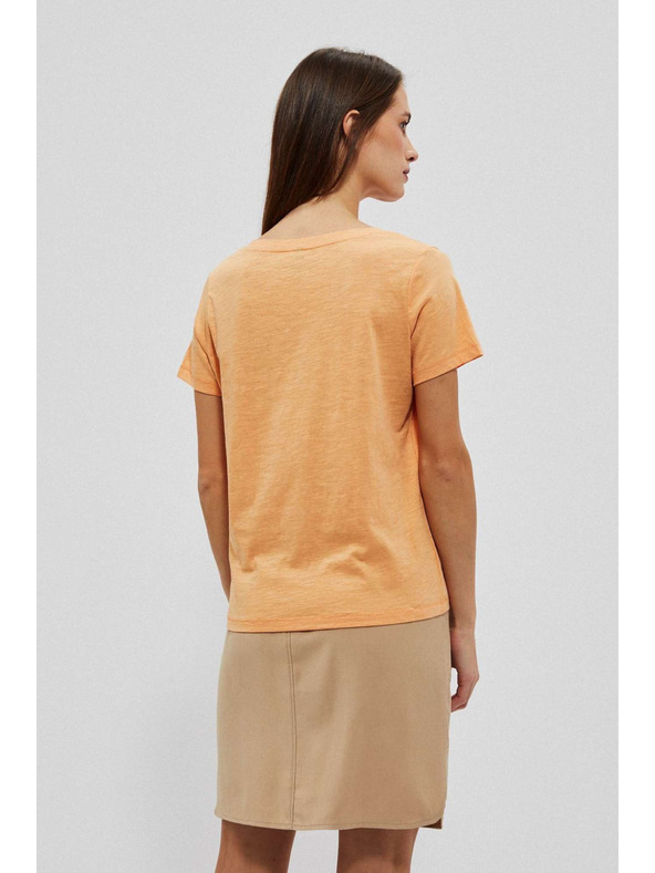 Moodo Pamučna bluza V-izreza Moodo