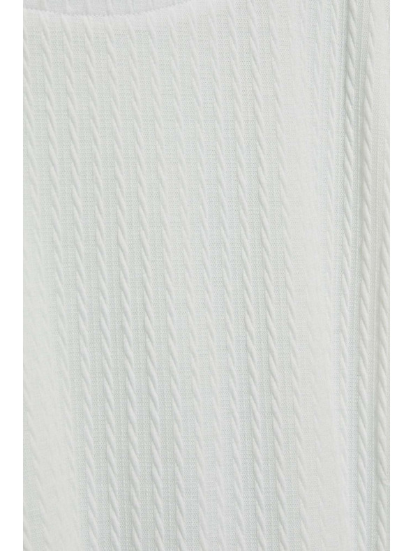 Moodo Top od strukturirane tkanine biserast Moodo