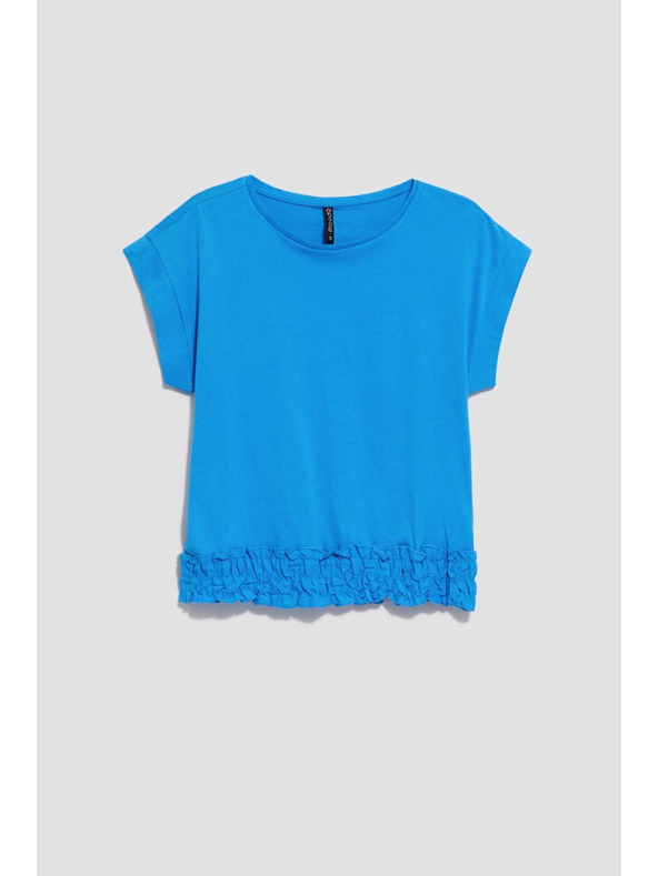 Moodo Glatka azurna majica Moodo