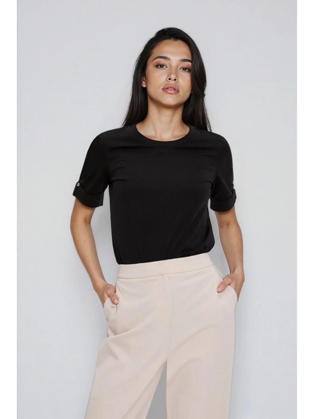 Moodo Cotton T-Shirt Black Moodo