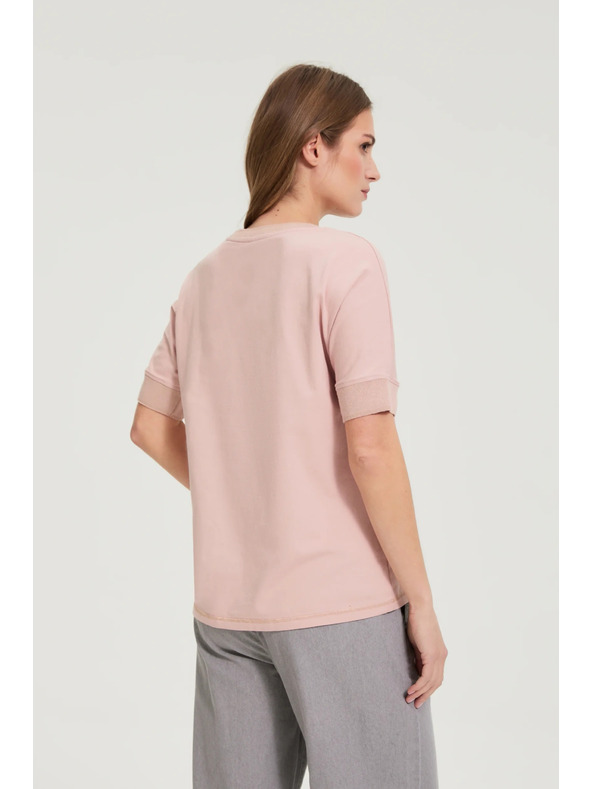 Moodo Pamučna bluza s printom Moodo