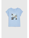 Moodo Svijetlo plava majica s printom Moodo