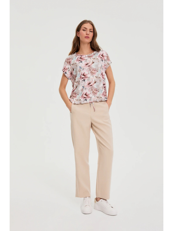 Moodo Pink cvjetna bluza Moodo