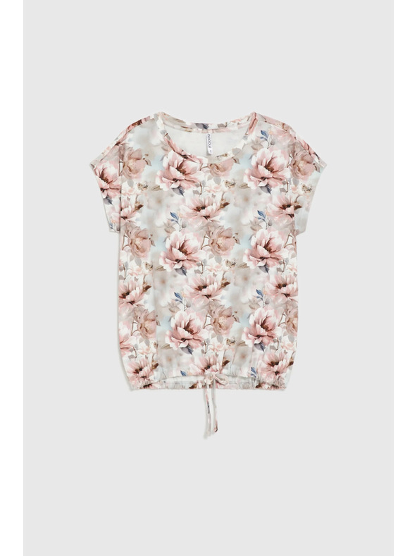 Moodo Pink cvjetna bluza Moodo