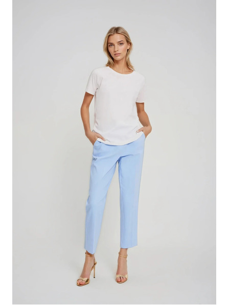 Moodo Bijela bluza s dekorativnim gumbima Moodo