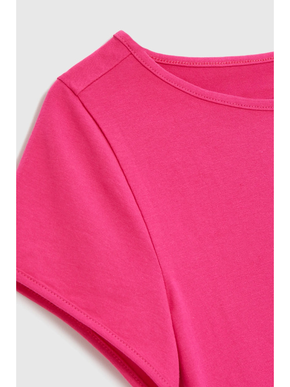 Moodo Pamučna majica fuksija Moodo