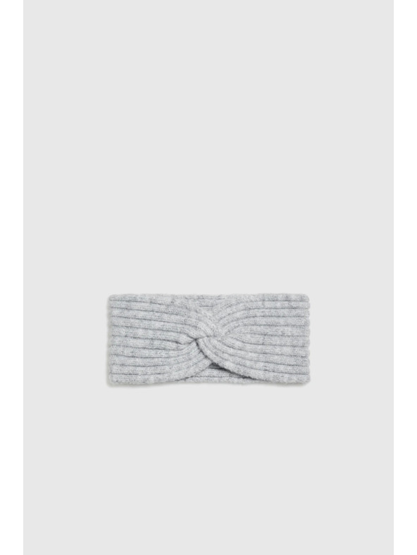 Moodo Pletena siva traka za glavu Moodo