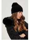 Moodo Zimska kapa crna Moodo
