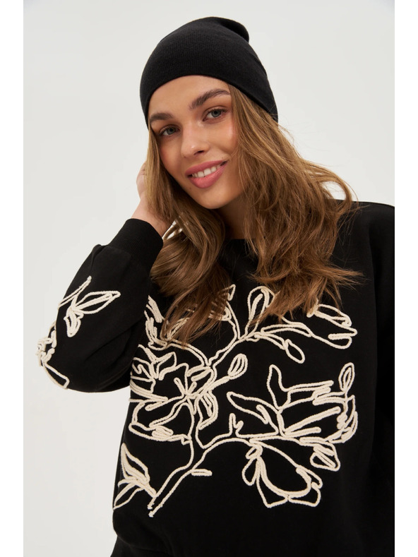 Moodo Glatka kapa crna Moodo