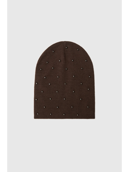 Moodo Kapa s perlicama smeđa Moodo