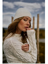 Moodo Zimska kapa bijela Moodo