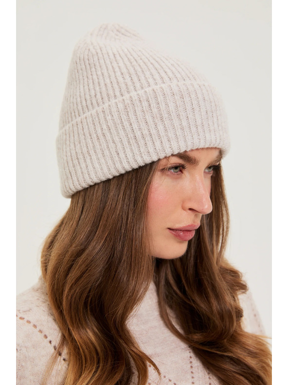 Moodo Kapa sa šljokicama bež Moodo