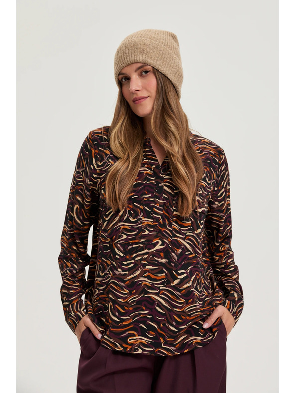 Moodo Zimska kapa bež Moodo