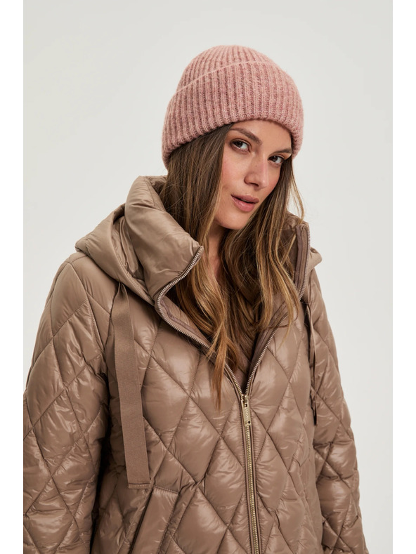 Moodo Vunena kapa tamno ružičasta Moodo