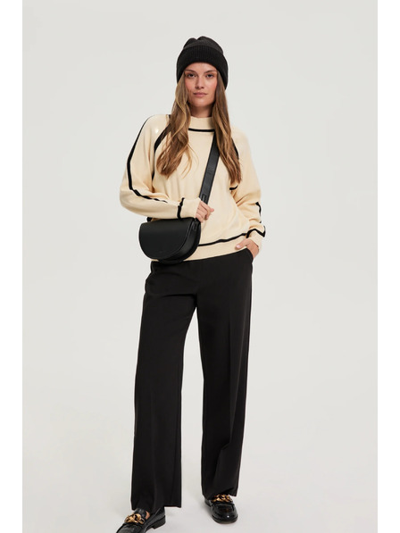 Moodo Kapa s metalnom niti crna Moodo