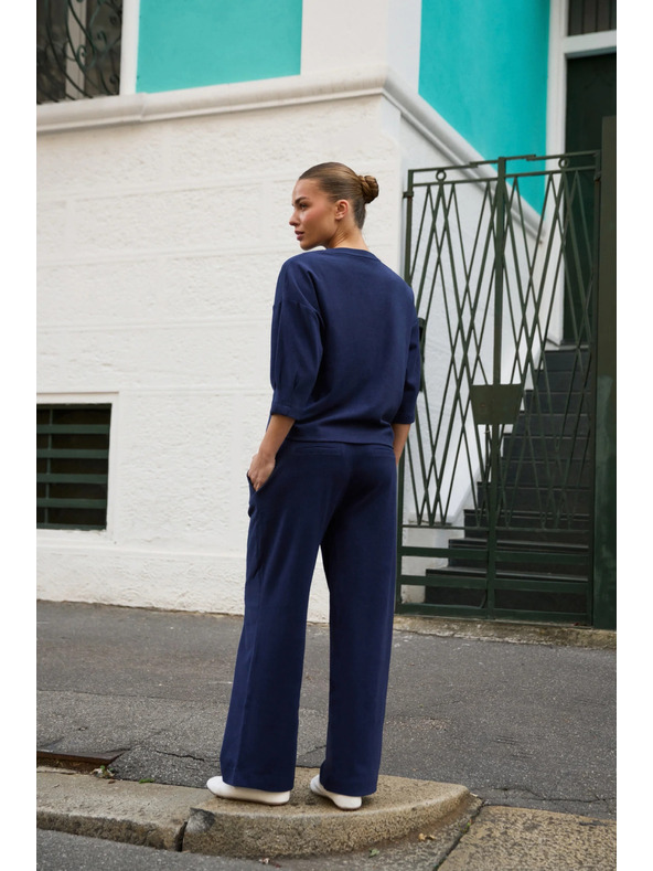 Moodo Tamno plave trenirke Moodo