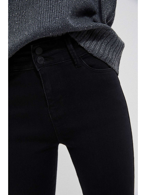 Moodo Push up traperice visokog struka crne Moodo