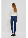Moodo Tamno plave skinny traperice srednjeg struka Moodo