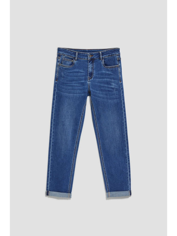 Moodo Tamno plave traperice ravnog kroja Moodo