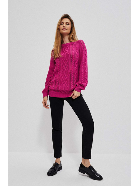 Moodo Uske traperice zapinjač na gumb i patent crne Moodo