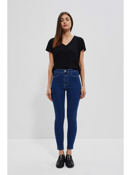 Moodo Plave traperice visokog struka Moodo