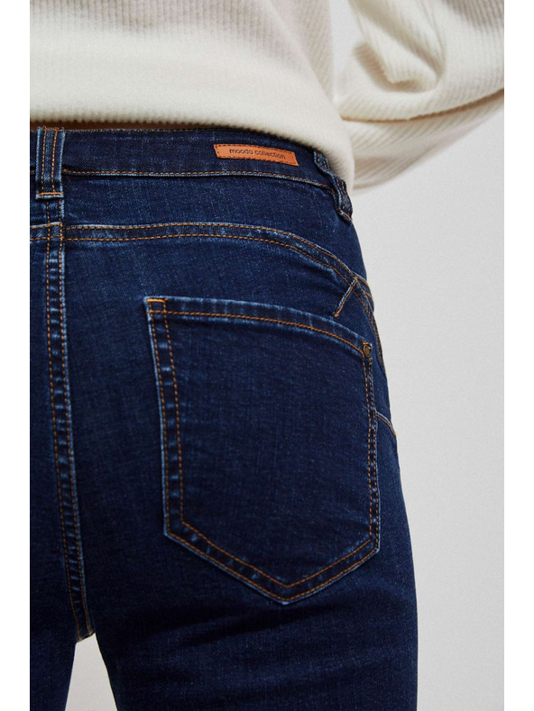 Moodo Push up traperice zapinjač na gumbe tamno plave Moodo