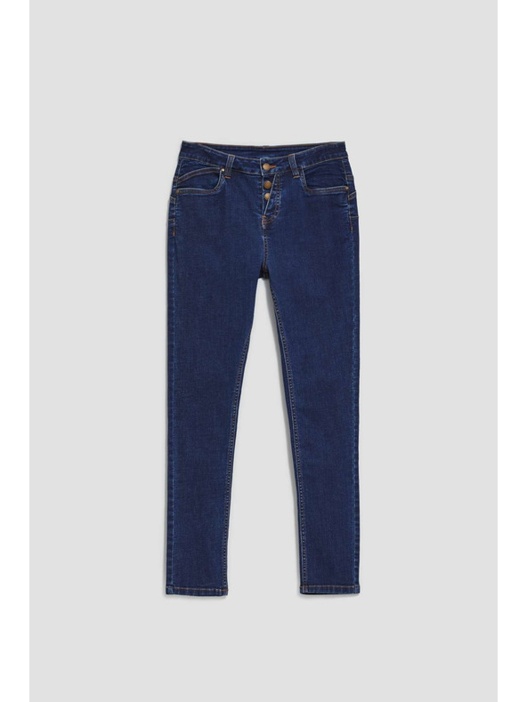 Moodo Push up traperice zapinjač na gumbe tamno plave Moodo