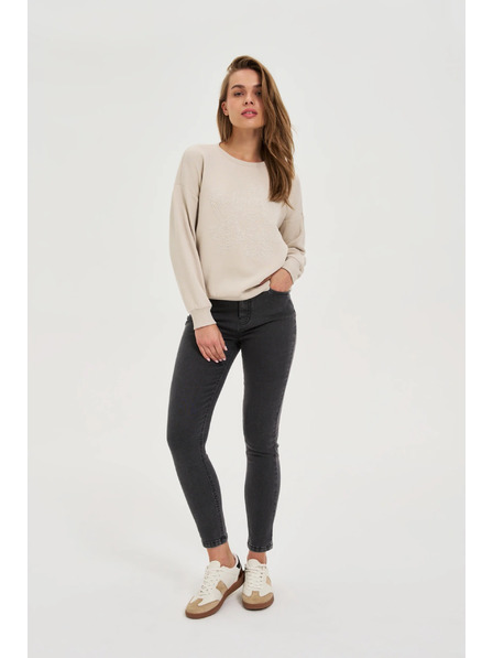 Moodo Uske grafitne traperice Moodo