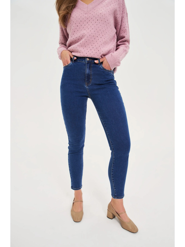 Moodo Uske tamno plave traperice Moodo