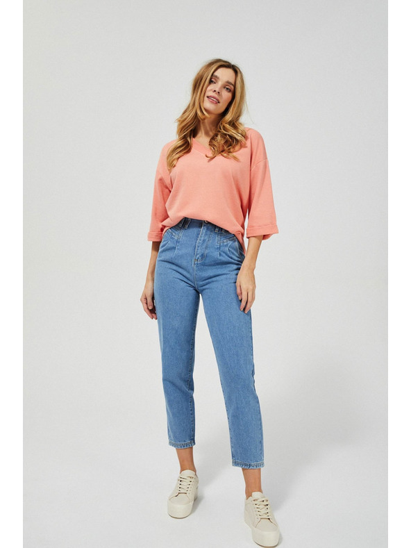 Moodo Slouchy traperice visokog struka Moodo