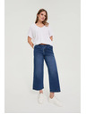 Moodo Traperice širokih nogavica plave Moodo