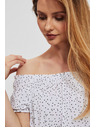 Moodo Bijela bluza u španjolskom stilu Moodo