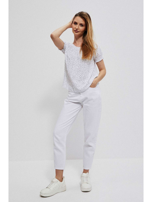 Moodo Bijela bluza u španjolskom stilu Moodo