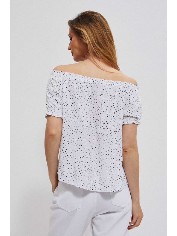 Moodo Bijela bluza u španjolskom stilu Moodo