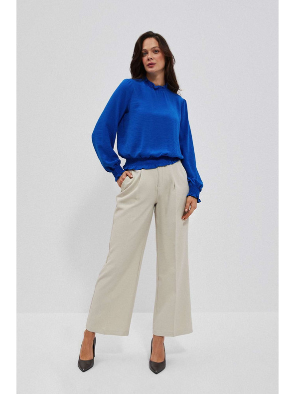 Moodo Glatka košulja plava Moodo