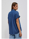 Moodo Tamno plava lyocell košulja Moodo