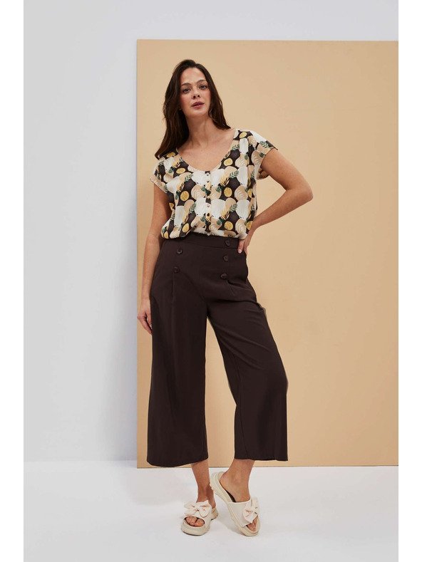 Moodo Košuljasta majica sa zavezivanjem Moodo