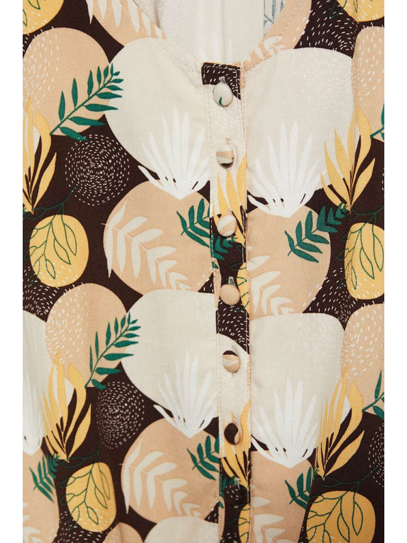 Moodo Košuljasta majica sa zavezivanjem Moodo