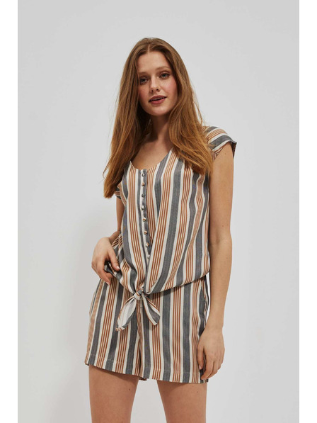 Moodo Pijesak košuljasta majica sa zavezivanjem Moodo