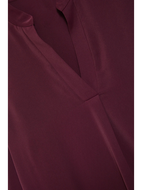 Moodo Elegantna burgundska košulja Moodo