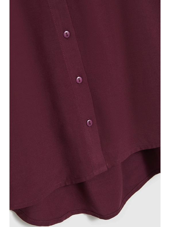 Moodo Vinska viskozna košulja Moodo
