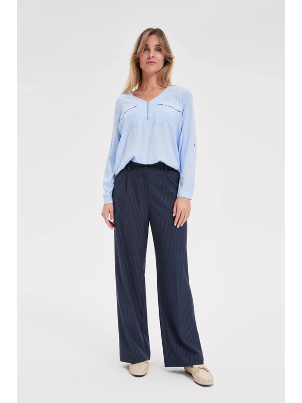 Moodo Svijetloplava viskozna košulja Moodo