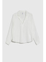 Moodo Glatka viskozna bijela košulja Moodo