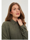 Moodo Maslinasta viskozna košulja Moodo