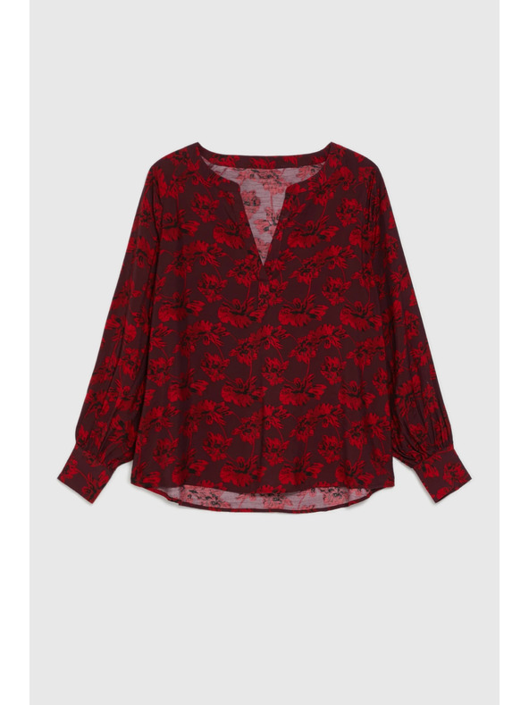 Moodo Bordo cvjetna košulja Moodo