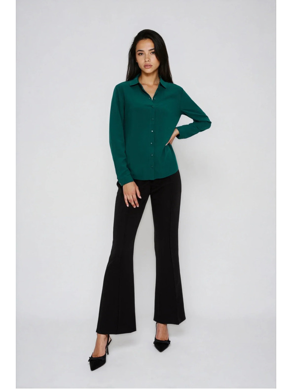 Moodo Zelena viskozna košulja Moodo